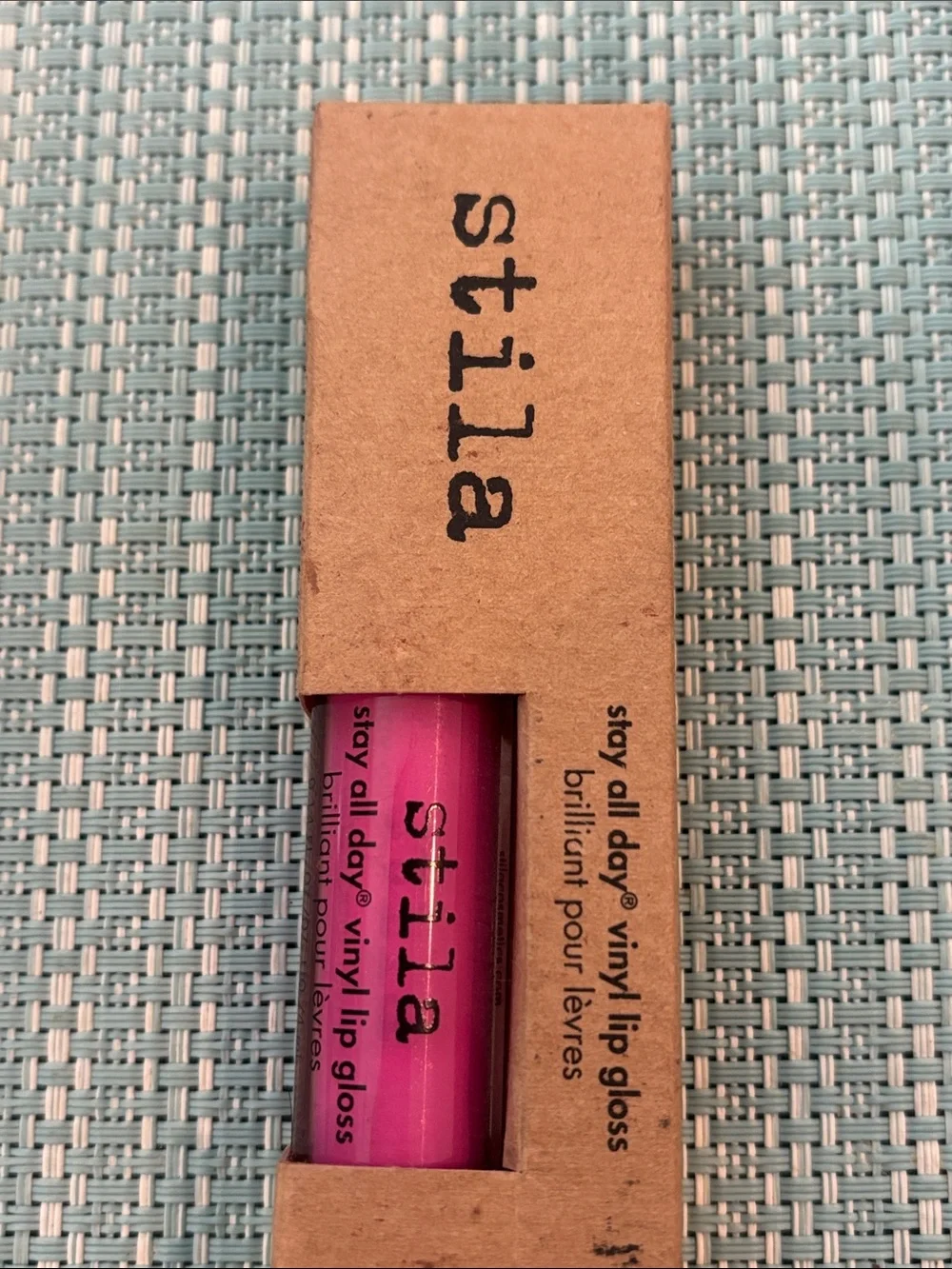 Stila- Stay all day Vinyl Lip Gloss in “Hot Pink Vinyl” NWT
